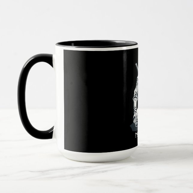 Ninja Japanese Ninjutsu Assassin Design Mug (Left)