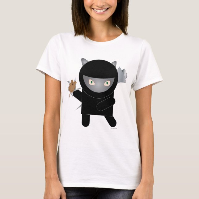 ninja kitty cat T-Shirt (Front)