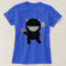 ninja kitty dark ladies T-shirt