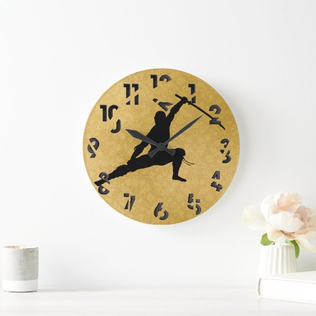 Ninja Large Clock (Home)