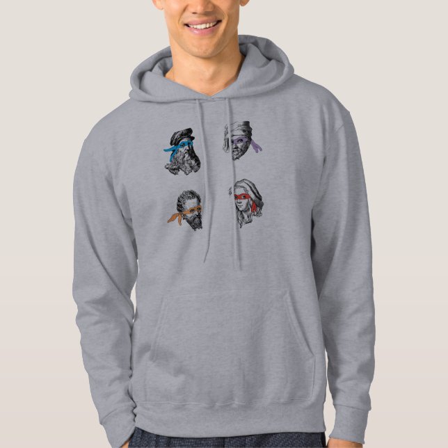 Ninja Leonardo Donatello Raphael Michelagelo Hoodie (Front)