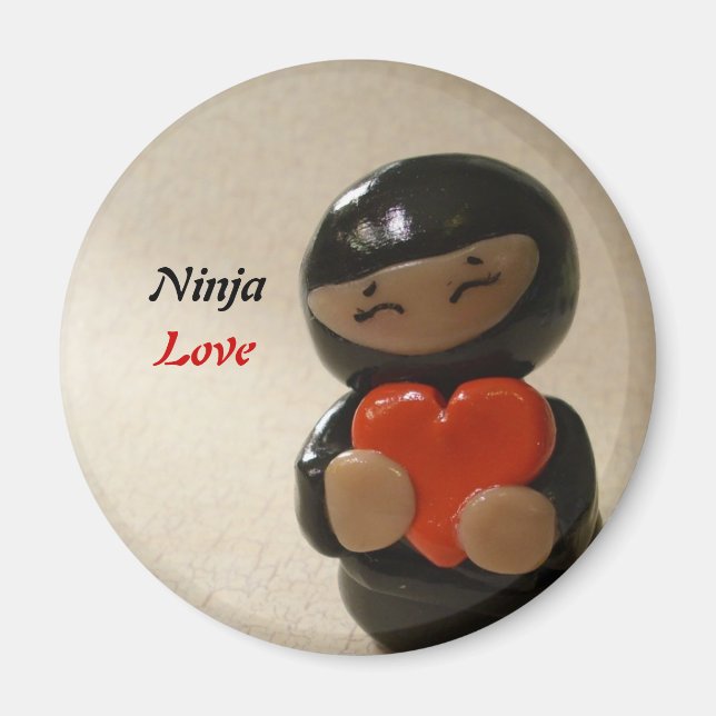 Ninja Love Magnet (Front)