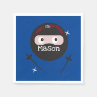 Ninja Martial Arts Karate Boys Birthday  