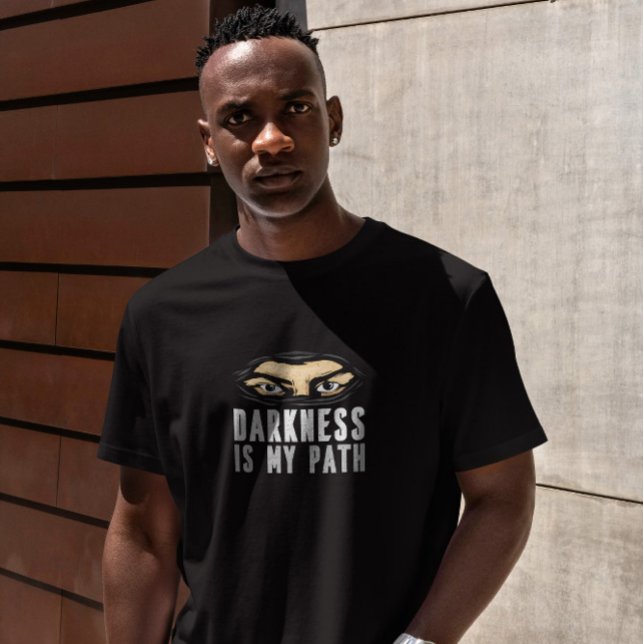 Ninja Mask Darkness Quote   T-Shirt (Creator Uploaded)