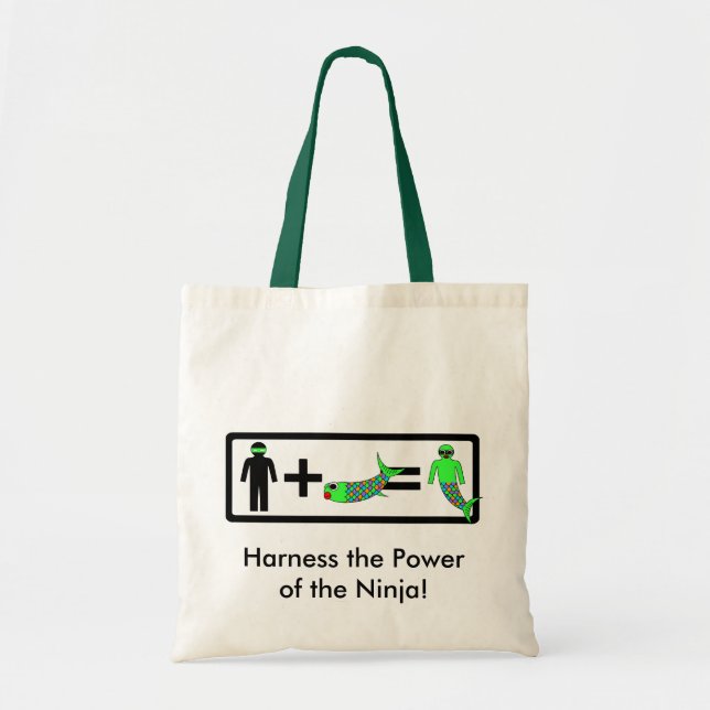Ninja Mermaid Bag (Front)