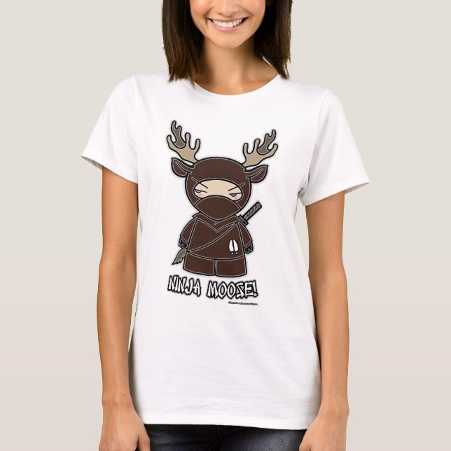 Ninja Moose! T-shirt (Front)