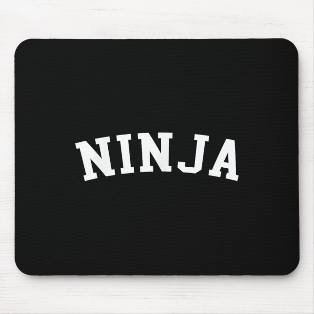 Ninja  mouse pad (Front)