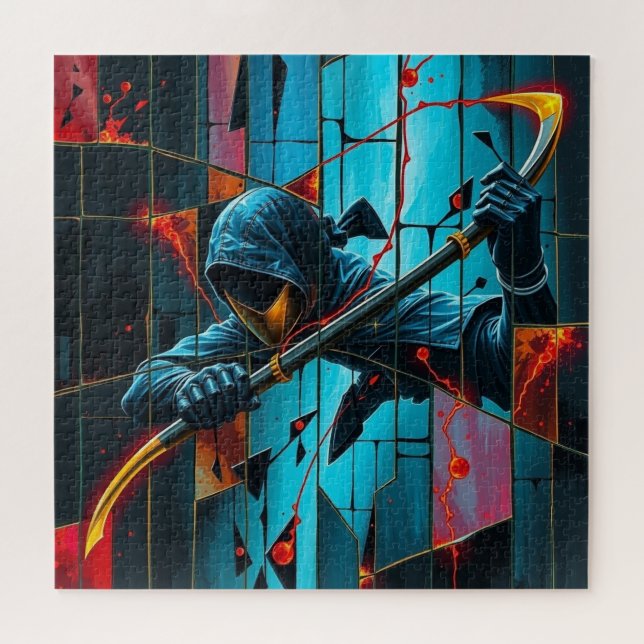 Ninja Nightmare Jigsaw Puzzle (Horizontal)