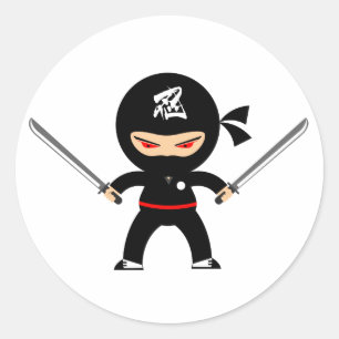 Ninja NINJA Classic Round Sticker