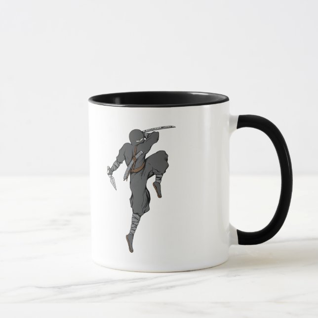 Ninja ~ Ninjas 4 Martial Arts Warrior Fantasy Art Mug (Right)