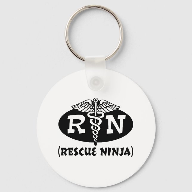 Ninja Nurse Key Ring (Front)