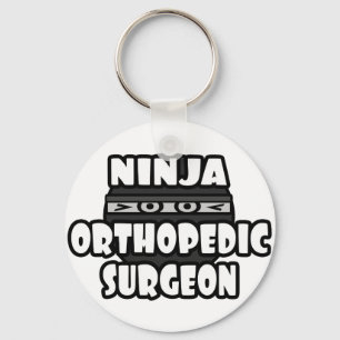 Ninja Orthopedic Surgeon Key Ring