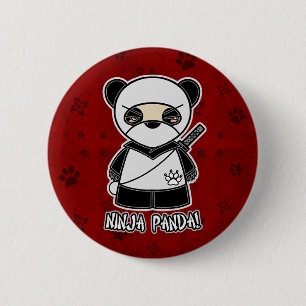 Ninja Panda! In Red Button