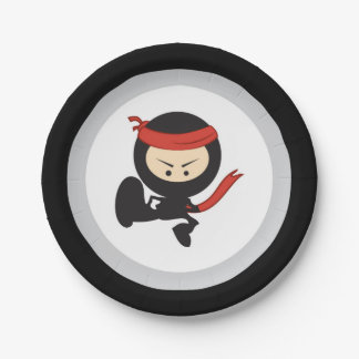 Ninja Paper Plates