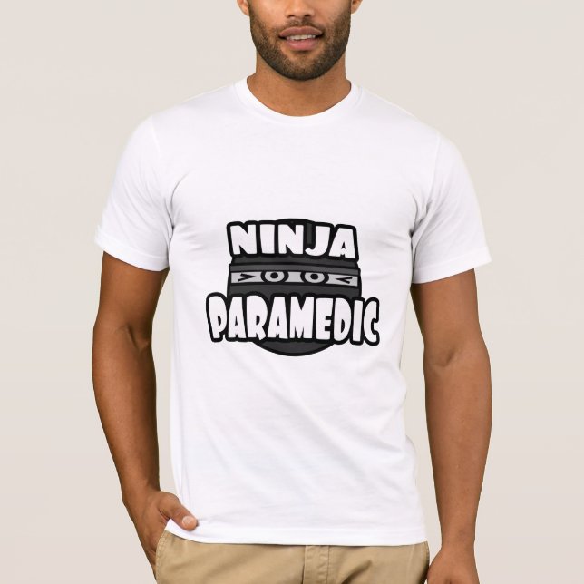 Ninja Paramedic T-Shirt (Front)