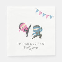 Ninja Party Paper Napkins