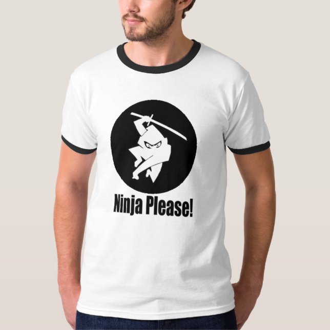 Ninja Please T-Shirt (Front)