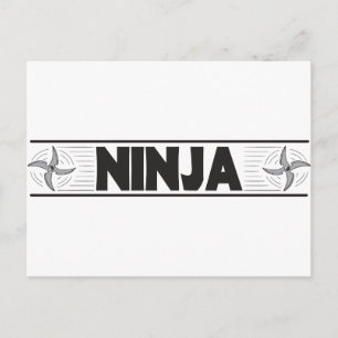 ninja postcard