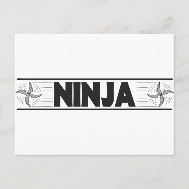 ninja postcard (Front)