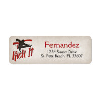 Ninja Return Address Label
