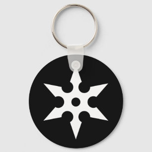 Ninja Shuriken Ideology Key Ring