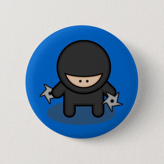 Ninja Skillz 6 Cm Round Badge (Front)