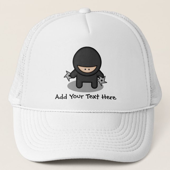 Ninja Skillz Trucker Hat (Front)