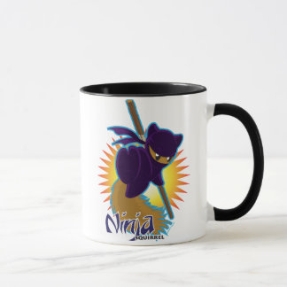 Ninja Squirrel Mug