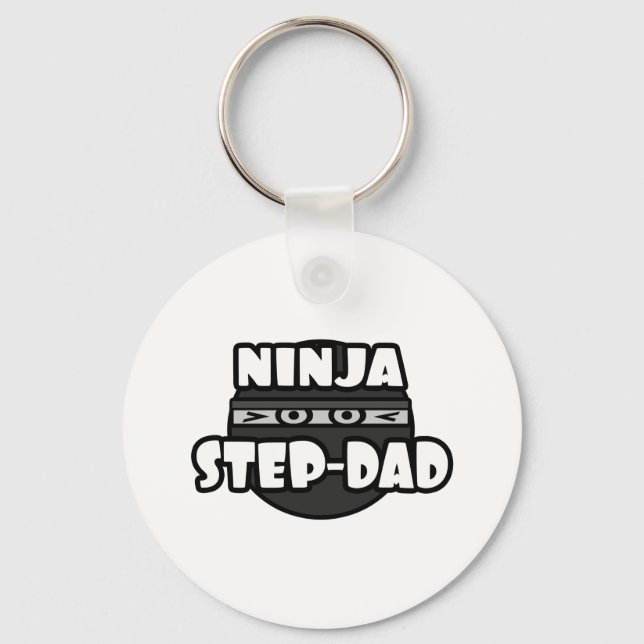 Ninja Step-Dad Key Ring (Front)