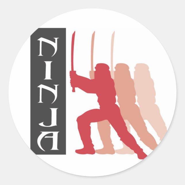 Ninja Sticker (Front)