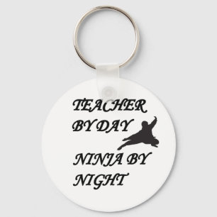 NINJA TEACHER KEY RING