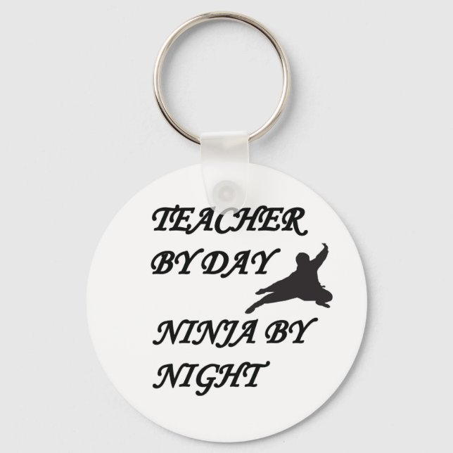 NINJA TEACHER KEY RING (Front)