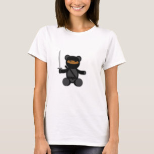 Ninja Teddy Bear T-Shirt