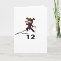 Ninja theme Birthday Greeting