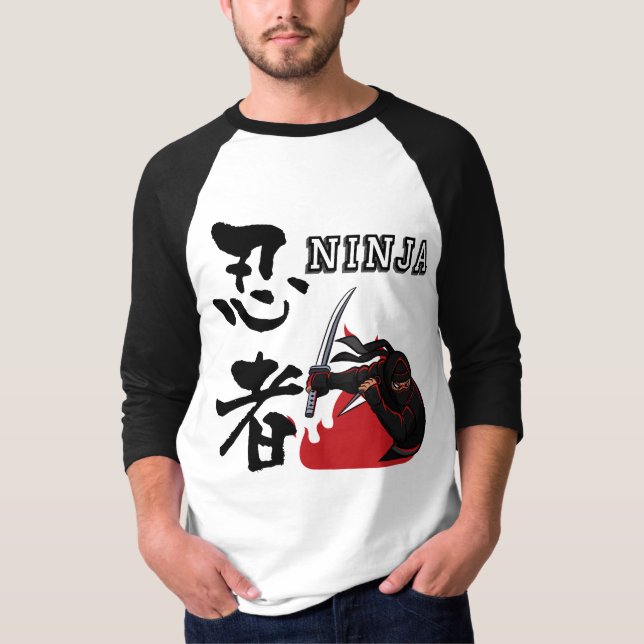 Ninja - Time to go to battle- T-Shirt (Front)