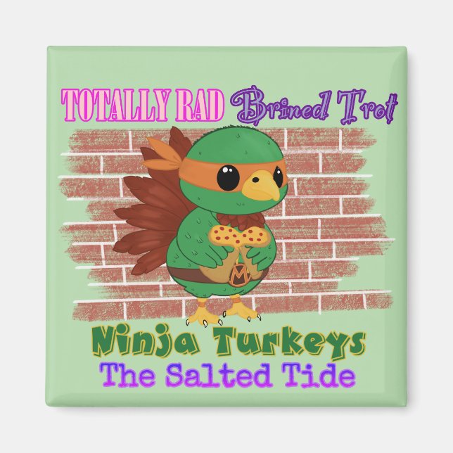 Ninja Trotters 2024 Magnet (Front)