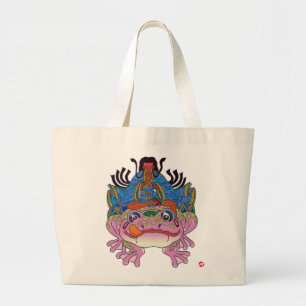 Ninja Tsukikage 忍者月景 Large Tote Bag
