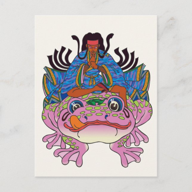 Ninja Tsukikage 忍者月景 Postcard (Front)