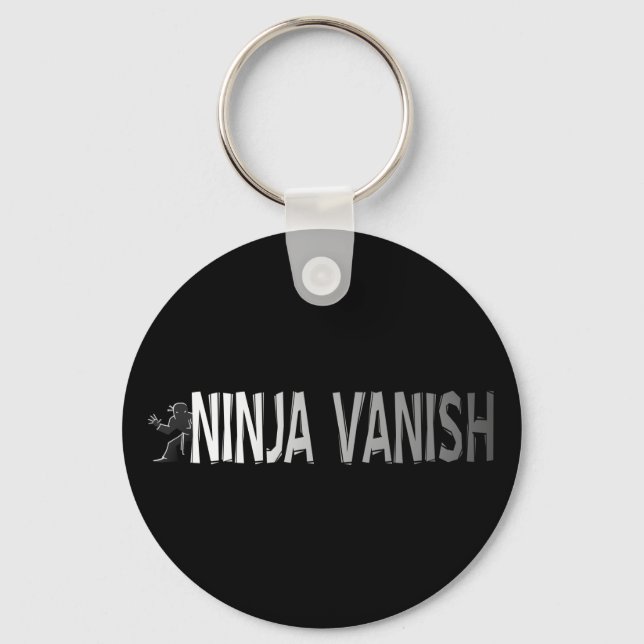 Ninja Vanish Key Ring (Front)