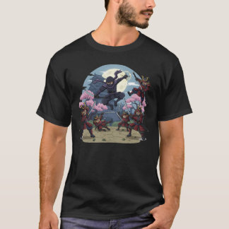 Ninja versus Samurai T-Shirt