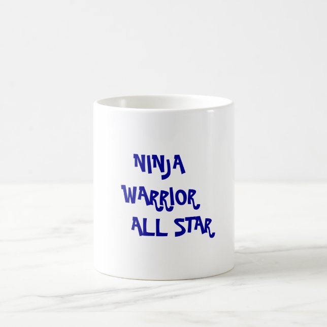 NINJA WARRIOR ALL STAR COFFEE MUG (Center)