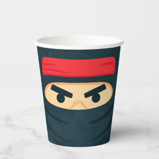Ninja Warrior Birthday Party Paper Cups