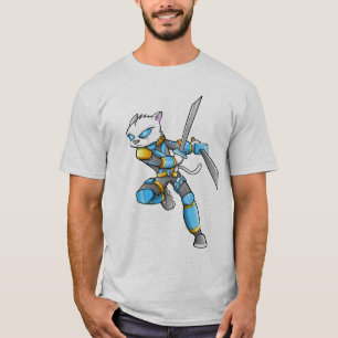Ninja Warrior Cat T-Shirt