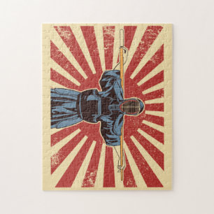 Ninja Warrior Jigsaw Puzzle