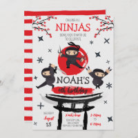 Ninja Warrior Martial Arts Birthday