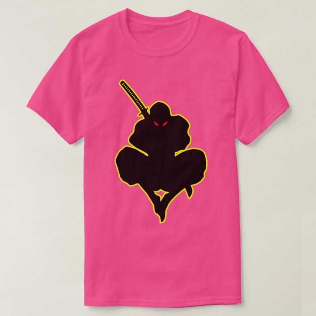 Ninja Warrior Shadow T-Shirt (Design Front)