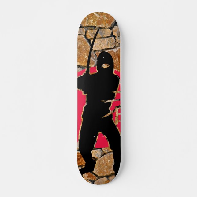 Ninja Warrior Skateboard (Front)