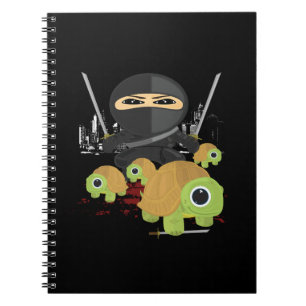 Ninja with Turtles Spiral Notebook