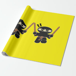 Ninja Wrapping Paper