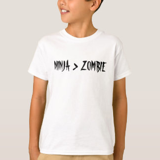 NINJA > ZOMBIE T-Shirt